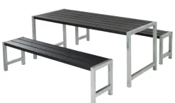 Plus Planken-Garnitur 3-teilig schwarz