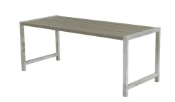 Plus Plankentisch 186x77x72cm graubraun rechteckig