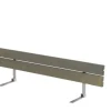 Plus Rückenlehne 166 cm graubraun