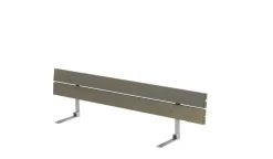 Plus Rückenlehne 166 cm graubraun