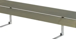 Plus Rückenlehne 166 cm graubraun