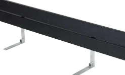 Plus Rückenlehne 166 cm schwarz