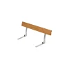 Plus Rückenlehne Stahl-Holz 118 x 5,2 x 33,7 cm teak für Picknicktisch