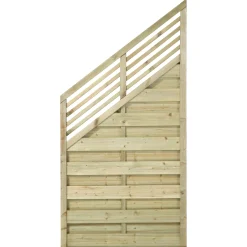 Plus Sichtschutzelement Newline 90 x 180 / 110 cm Schrägelemente