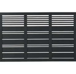 Plus Sichtschutzelement Silence 176 x 110 cm schwarz