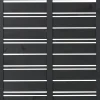 Plus Sichtschutzelement Silence 120 x 170 cm schwarz