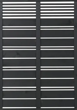 Plus Sichtschutzelement Silence 120 x 170 cm schwarz