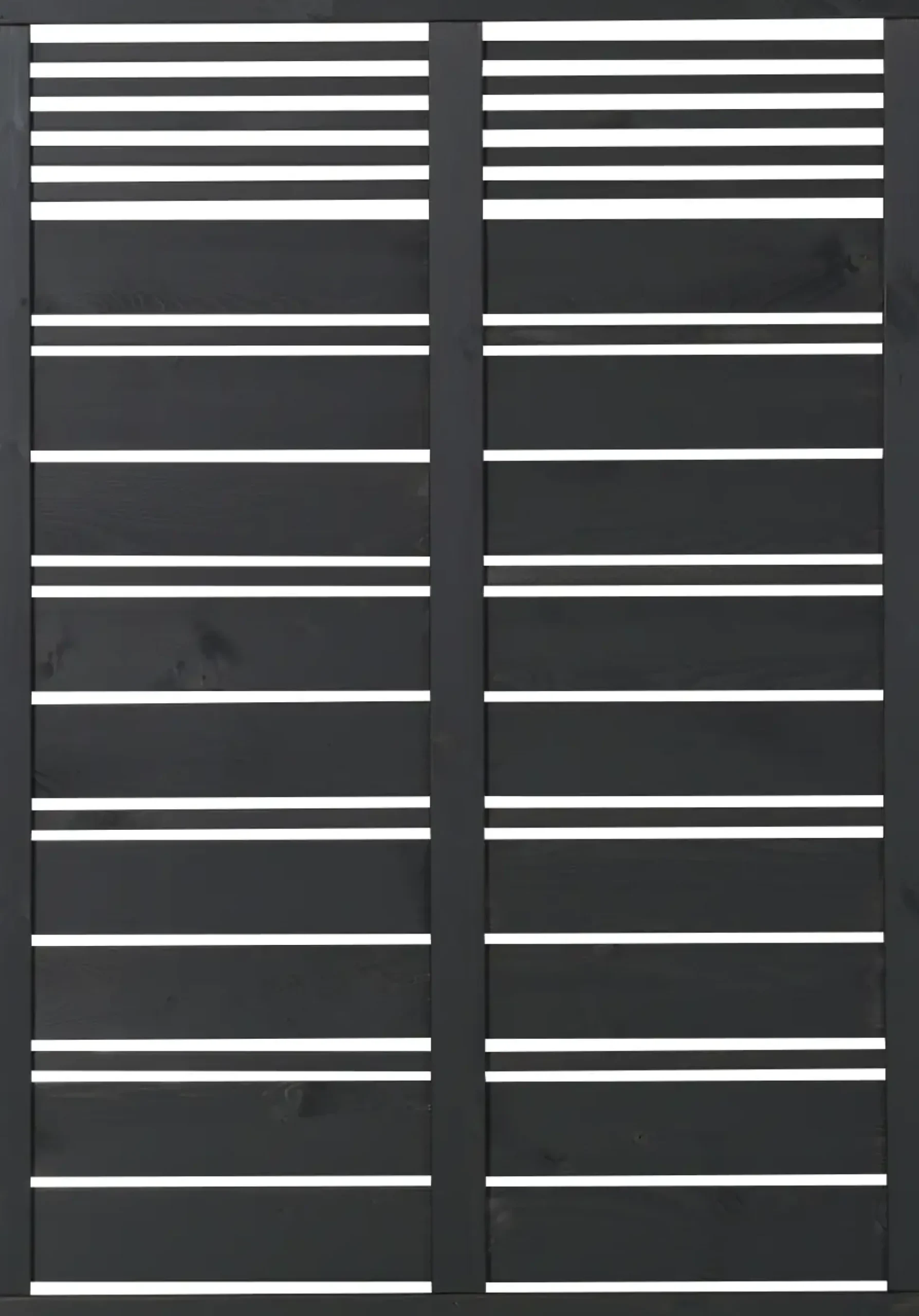 Plus Sichtschutzelement Silence 120 x 170 cm schwarz