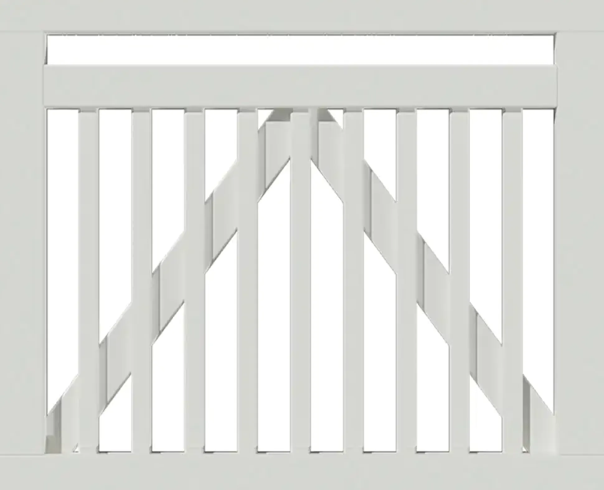 Plus Tor Linea 100 x 80 cm RAL 9010 Weiß