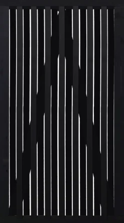 Plus Tor Nagano 100 x 180 cm RAL 9005 Schwarz