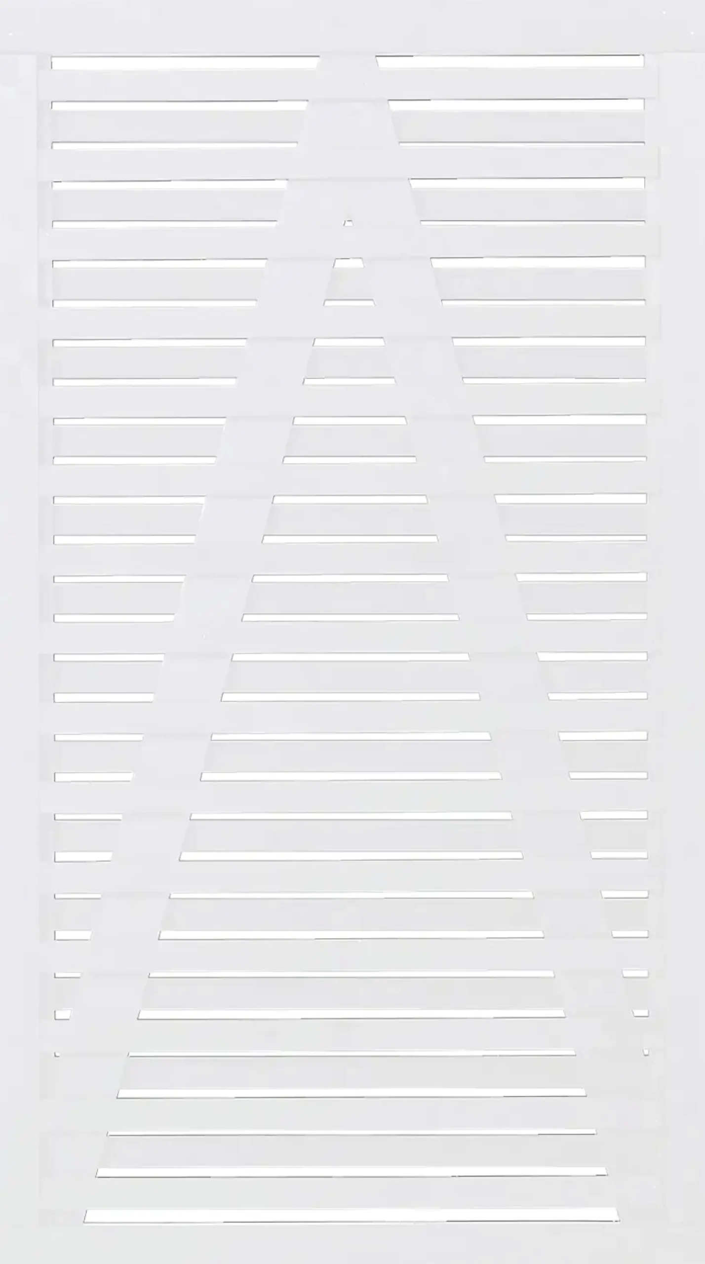 Plus Tor Osaka 100 x 180 cm RAL 9010 Weiß