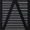 Plus Tor Osaka 100 x 136 cm RAL 9005 Schwarz