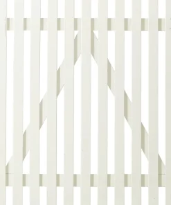 Plus Vorgartentor Retro 100 x 120 cm weiß