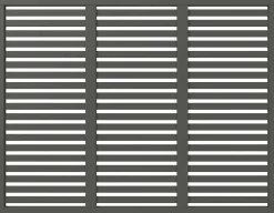 Plus Zaun Harmoni 180 x 140 cm umbragrau fungizidbehandelt