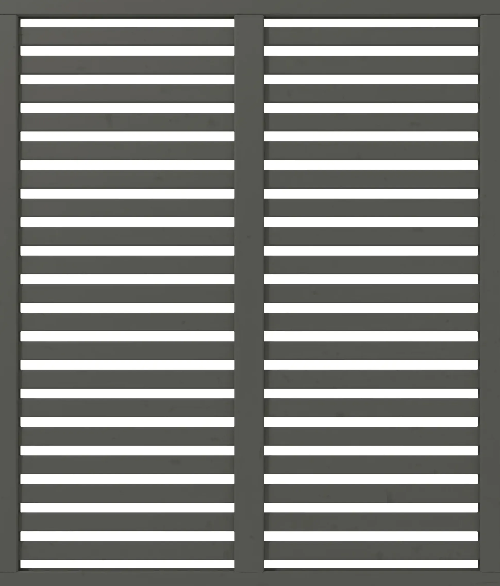 Plus Zaun Harmoni 120 x 140 cm umbragrau fungizidbehandelt