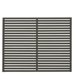 Plus Zaun Harmoni 180 x 140 cm umbragrau fungizidbehandelt