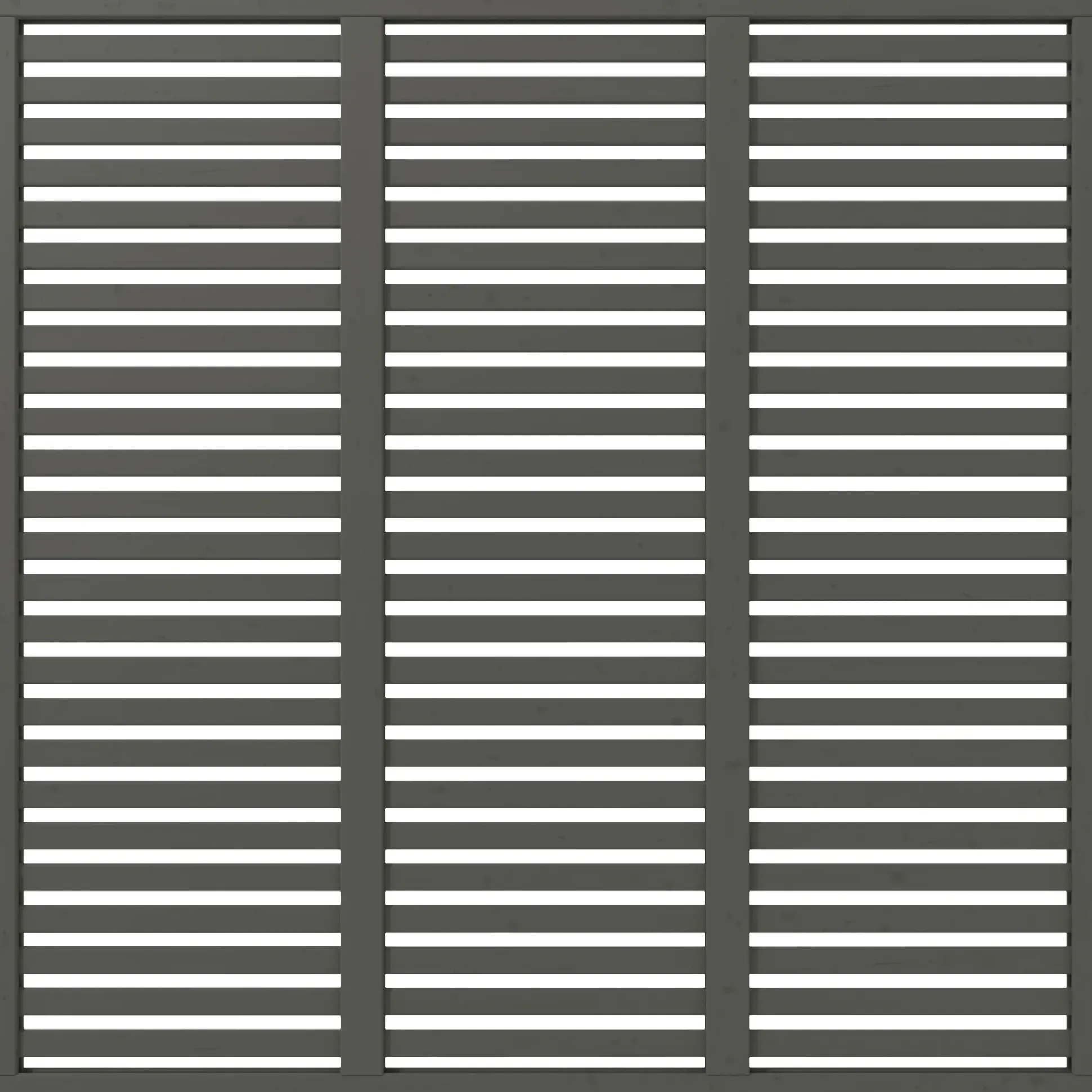 Plus Zaun Harmoni 180 x 180 cm umbragrau fungizidbehandelt