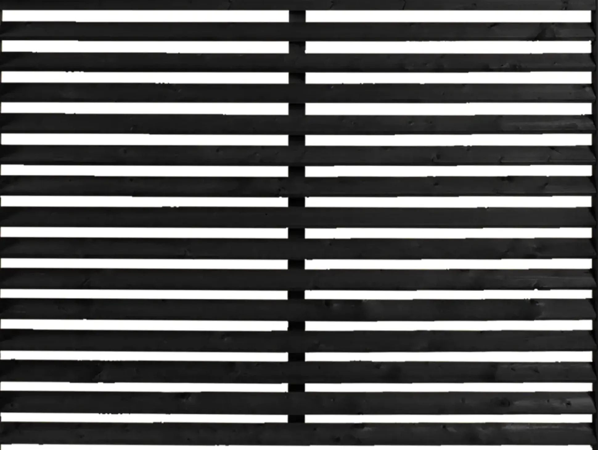 Plus Zaun Koyto 160 x 120 cm RAL 9005 Schwarz