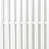 Plus Zaun Nagano 90 x 180 cm RAL 9010 Weiß