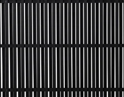 Plus Zaun Nagano 180 x 140 cm RAL 9005 Schwarz
