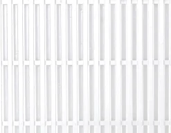 Plus Zaun Nagano 180 x 140 cm RAL 9010 Weiß