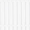 Plus Zaun Nagano180 x 80 cm RAL 9010 Weiß