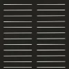 Plus Zaun Nostalgi 90 x 180 cm RAL 9005 Schwarz
