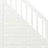 Plus Zaun Nostalgie 90 x 180/95 cm RAL 9010 Weiß