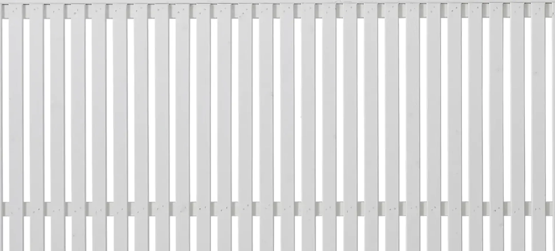 Plus Zaun Sendai 180 x 80 cm RAL 9010 Weiß