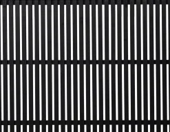 Plus Zaun Sendai 180 x 140 cm RAL 9005 Schwarz