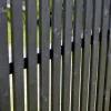 Plus Zaun Sendai 180 x 180 cm RAL 9005 Schwarz