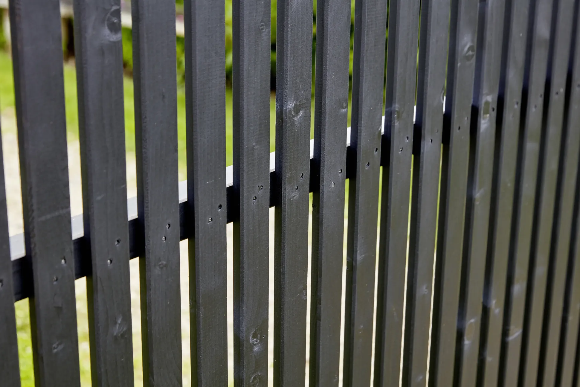 Plus Zaun Sendai 180 x 180 cm RAL 9005 Schwarz