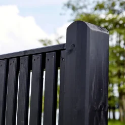 Plus Zaun Sendai 180 x 180 cm RAL 9005 Schwarz