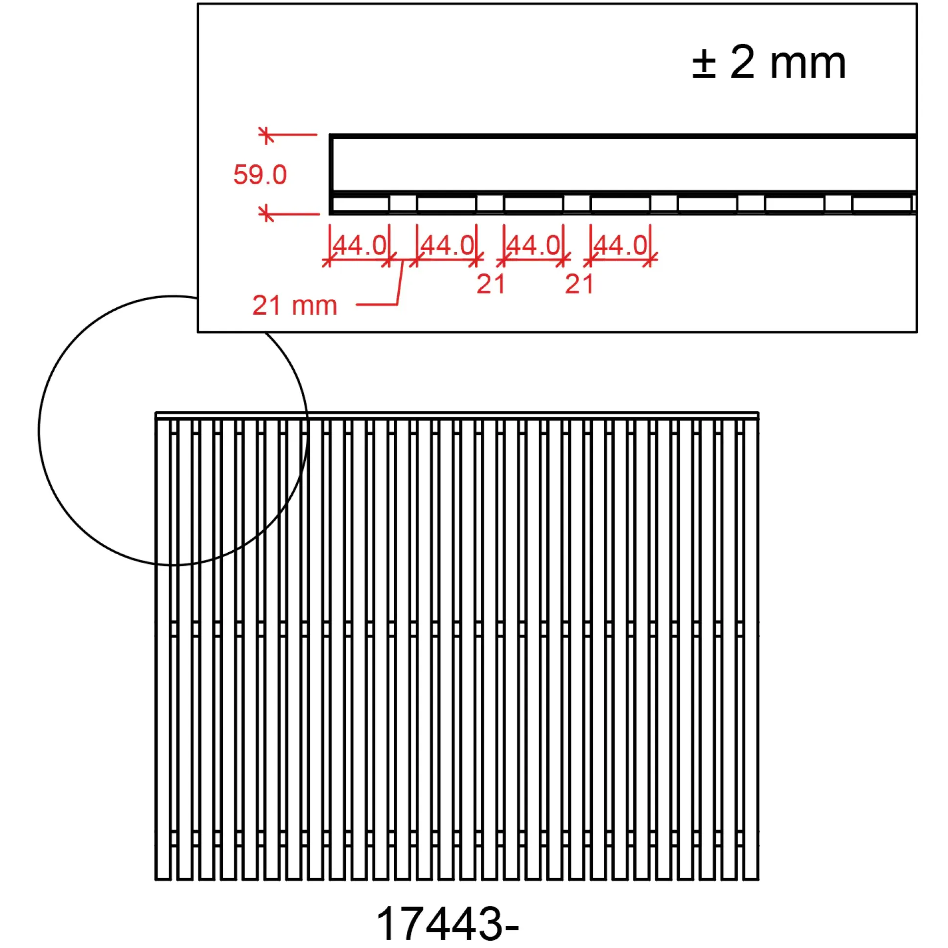 Plus Zaun Sendai 180x140 cm RAL 9010 Weiß