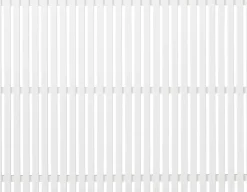Plus Zaun Sendai 180x140 cm RAL 9010 Weiß