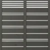 Plus Zaun Silence 120 x 140 cm umbragrau fungizidbehandelt