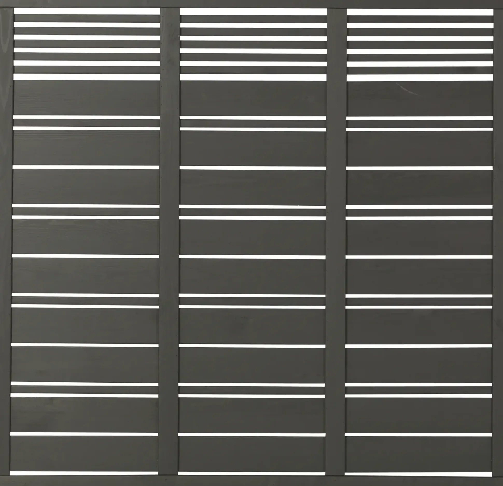 Plus Zaun Silence 176 x 170 cm umbragrau fungizidbehandelt