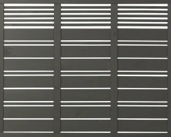 Plus Zaun Silence 176 x 140 cm umbragrau fungizidbehandelt