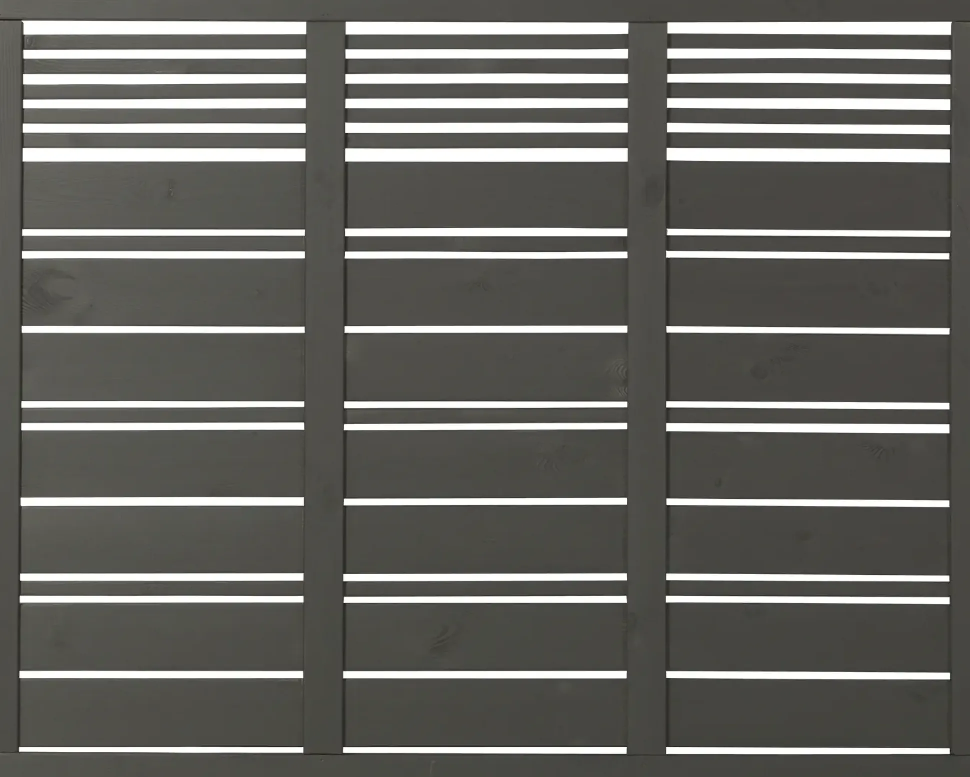 Plus Zaun Silence 176 x 140 cm umbragrau fungizidbehandelt