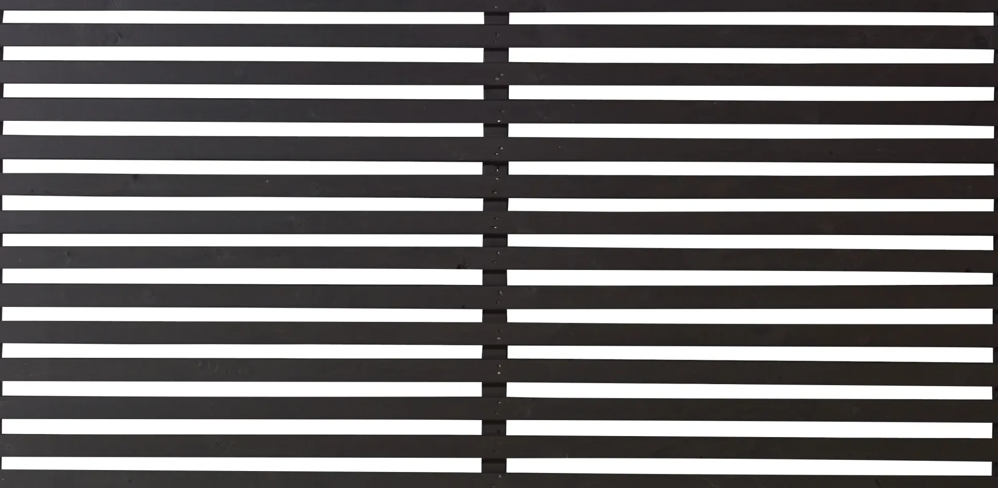 Plus Zaun Tokyo 180 x 90 cm schwarz