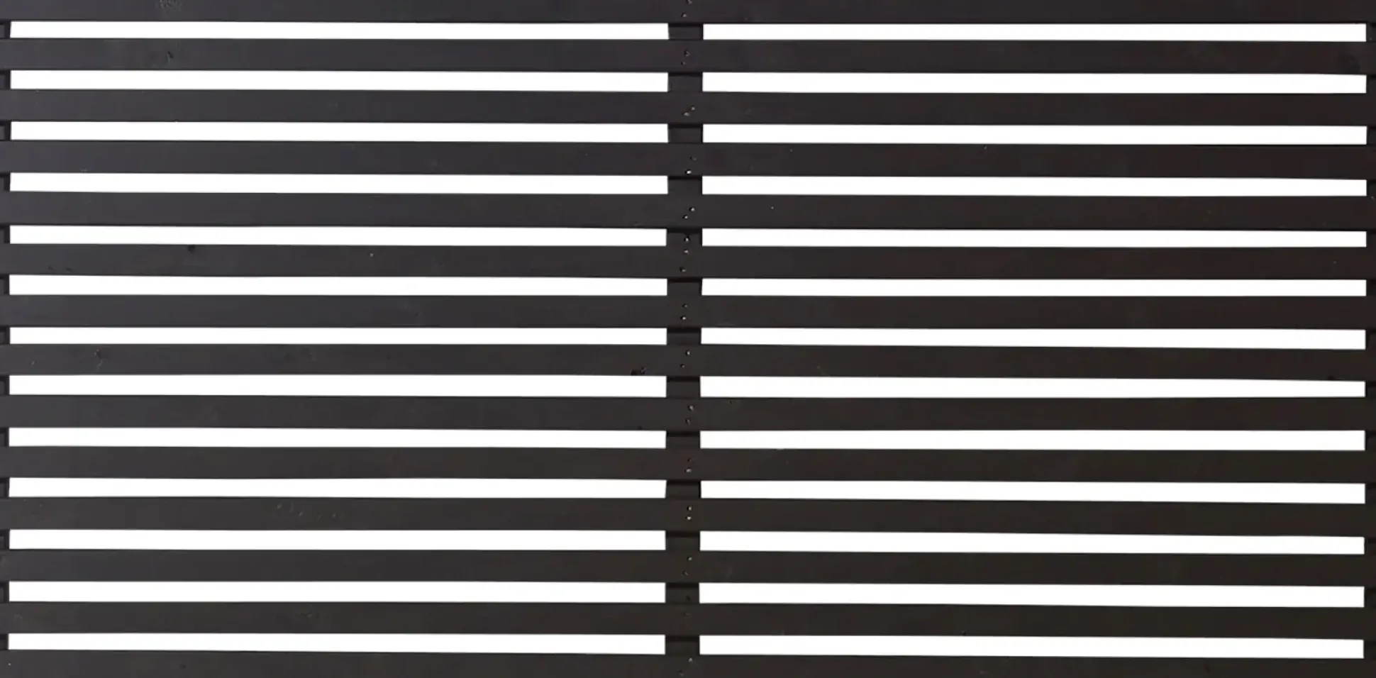 Plus Zaun Tokyo 180 x 90 cm schwarz