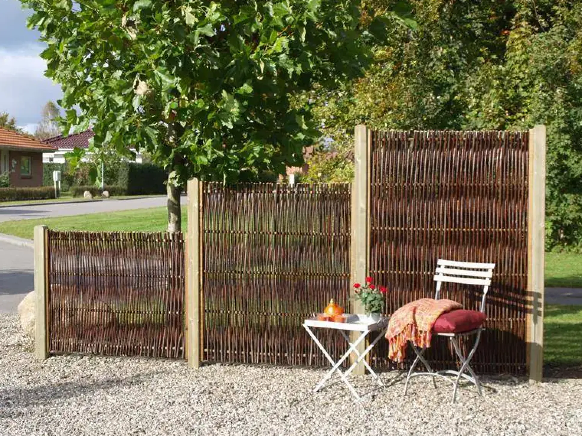 Plus Zaunelement Luxus Weide 120 x 110 cm