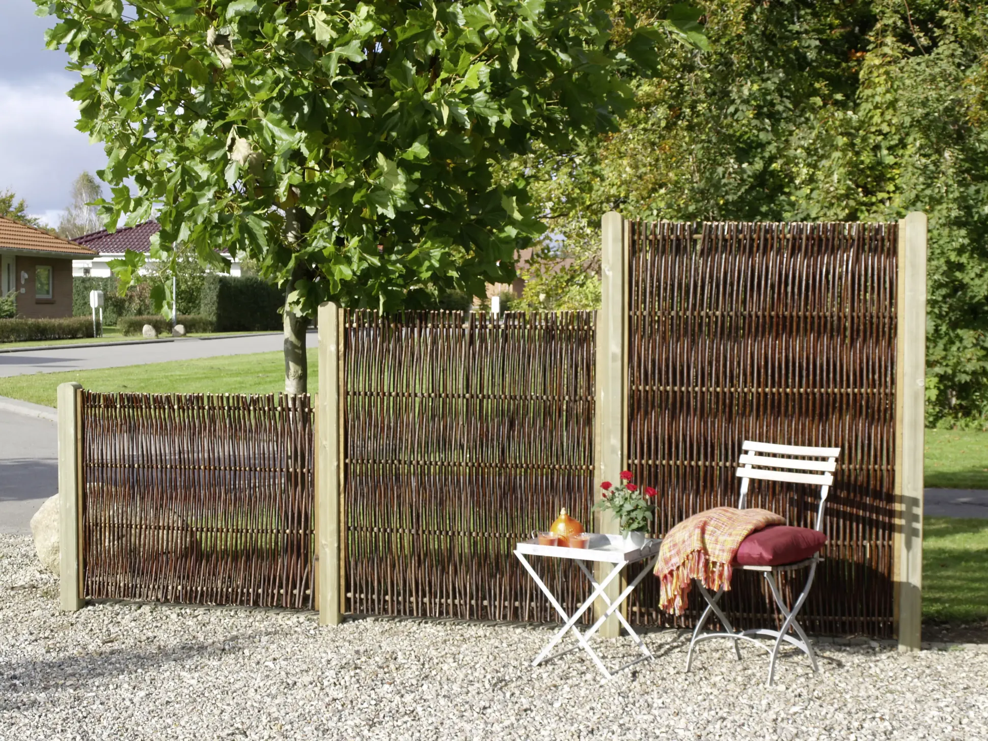 Plus Zaunelement Luxus Weide 120 x 110 cm