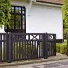 Plus Zauntor Vinesse 100 x 98 cm schwarz