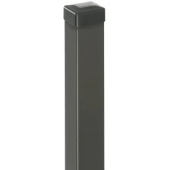 Polbram Pfosten glatt 160 cm, 70 x 70 mm, RAL-Farbe 7016