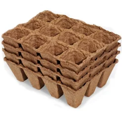 Prima Flora Torftöpfe 5 cm quadratisch, 36 Stück