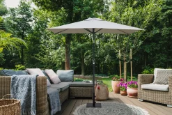 Primaster Balkonschirm Florenz taupe, 140 x 210 cm