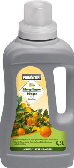 Primaster Bio Flüssigdünger für Zitruspflanzen 500 ml