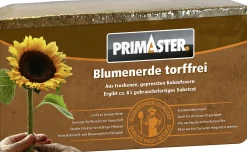 Primaster Blumenerde torffrei Brikett für 8 Liter