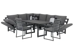 Primaster Dining Lounge Möbelset Ravenna mit wetterfestem Bezug